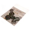 PLACKY|ODZNAKY|SET 6 KUSŮ  HARRY POTTER|PRŮMĚR 2,5 cm|3,2 cm