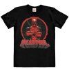 TRIČKO PÁNSKÉ|MARVEL  DEADPOOL|ČERNÉ