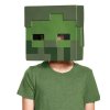 MASKA NA TVÁŘ|MINECRAFT  ZOMBIE|25 x 28 x 16 cm