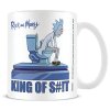 HRNEK KERAMICKÝ|RICK AND MORTY  315 ml|KING OF SHIT
