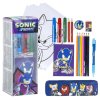 KREATIVNÍ SET9|SONIC PRIME  OMALOVÁNKY-PASTELKY-PENÁL-SEŠIT