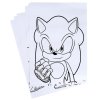 KREATIVNÍ SET9|SONIC PRIME  OMALOVÁNKY-PASTELKY-PENÁL-SEŠIT