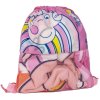 RUČNÍK OSUŠKA SET3|PEPPA PIG  RAINBOW|RUČNÍK-GYM BAG-KŠILTOVKA