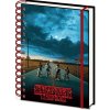 BLOK|ZÁPISNÍK A5|KROUŽKOVÁ VAZBA  WIRO|STRANGER THINGS|MIND FLAYER