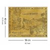 PLAKÁT 40 x 50 cm|GAME OF THRONES  ANTIQUE MAP