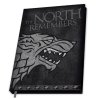 BLOK|ZÁPISNÍK A5|GAME OF THRONES  THE NORTH REMEMBERS|15,5 x 21,7 cm