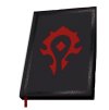 BLOK|ZÁPISNÍK A5|WORLD OF WARCRAFT  FOR THE HORDE|15,5 x 21,7 cm