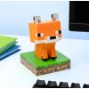 FIGURKA SVÍTÍCÍ|MINECRAFT  FOX|VÝŠKA 10 cm