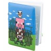 PŘÍVĚSEK NA KLÍČE 3D|ZÁPISNÍK MINI  MINECRAFT|ANIMALS|7 x 10 cm
