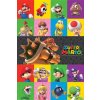 PLAKÁT 61 x 91,5 cm|NINTENDO  SUPER MARIO|CHARACTERS