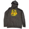 MIKINA PÁNSKÁ S KAPUCÍ|COBRA KAI  CREST|ČERNÁ|VELIKOST (XL)