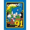 PLAKÁT 38 x 52 cm|SET 2 KUSŮ  SONIC|GAMING