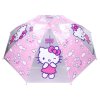 DEŠTNÍK SKLÁDACÍ|DĚTSKÝ|HELLO KITTY  KISS AND BE CUTE|PRŮMĚR 71 cm