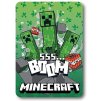 DEKA FLEECE|MINECRAFT  100 x 140 cm|CREEPER SSS... BOOM