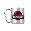 HRNEK KOVOVÝ|JURASSIC PARK  240 ml|S KARABINOU|LOGO