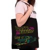 TAŠKA SHOPPING|BACK TO THE FUTURE  NEON|37 x 42 cm