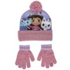 ZIMNÍ SET2 DĚTSKÝ|ČEPICE & RUKAVICE  GABBY'S DOLLHOUSE|FRIENDS