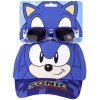 ČEPICE KŠILTOVKA DĚTSKÁ S BRÝLEMI  SONIC THE HEDGEHOG