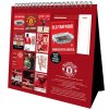 KALENDÁŘ 2026 STOLNÍ|FOTBAL  FC MANCHESTER UNITED (16 x 17,5 cm)