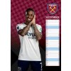 KALENDÁŘ 2026|FOTBAL  FC WEST HAM UNITED (29,7 x 42 cm)A3