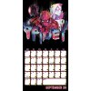 KALENDÁŘ 2026|KOMIKS  MARVEL|SPIDERMAN (30,5 x 30,5 cm)