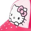 ČEPICE KŠILTOVKA DĚTSKÁ|HELLO KITTY  FACE|OBVOD 53 cm