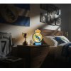 BUDÍK DIGITÁLNÍ STOLNÍ|REAL MADRID  CLUB CREST|SVÍTÍCÍ|VÝŠKA 23 cm