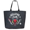 TAŠKA SHOPPING|STRANGER THINGS  HELLFIRE CLUB|48 x 43 x 17 cm