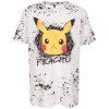 TRIČKO DĚTSKÉ|POKÉMON  PIKACHU SPLAT|BÍLÉ