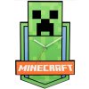 HODINY NÁSTĚNNÉ|MINECRAFT  CREEPER|VÝŠKA 50 cm