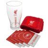 SKLENICE BAR SET|LIVERPOOL FC  470 ml SKLENICE|MINI SET|WORDMARK