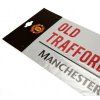 CEDULE NA ZEĎ|MANCHESTER UNITED FC  OLD TRAFFORD|40 x 18 cm