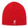 ČEPICE ZIMNÍ|LIVERPOOL FC  VZOR RD|ČERVENÁ|UNIVERZÁLNÍ