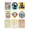 MAGNETY|BALENÍ 18 KUSŮ  STAR WARS MANDALORIAN|BOUNTY HUNTER