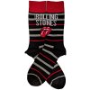 PONOŽKY PÁNSKÉ|THE ROLLING STONES  LOGO & TONGUE|VELIKOST EU 40-45
