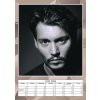 KALENDÁŘ 2026|FILM  JOHNNY DEPP (29,7 x 42 cm) A3