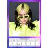 KALENDÁŘ 2026|HUDBA  BILLIE EILISH (29,7 x 42 cm) A3