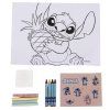 KREATIVNÍ SET|CESTOVNÍ KUFŘÍK  LILO & STITCH|34 x 27 x 7,5 cm