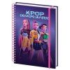BLOK|ZÁPISNÍK A4|KROUŽKOVÁ VAZBA  K-POP|DEMONS HUNTERS|CHARACTERS