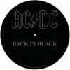 PODLOŽKA NA TALÍŘ GRAMOFONU  AC/DC|BACK IN BLACK