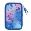 POUZDRO ŠKOLNÍ|LILO & STITCH  TROJDÍLNÉ|43 POLOŽEK|22,5 x 11 x 2