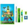 ŠKOLNÍ POMŮCKY SET6|MINECRAFT  CHARACTERS AND ICONS|16 x 24 x 2 cm