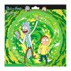 PODLOŽKA POD MYŠ|RICK AND MORTY  PORTAL|PRŮMĚR 21,5 cm