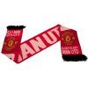 ŠÁLA PLETENÁ|MANCHESTER UNITED FC  GLORY GLORY MAN UTD|132 x 19 cm