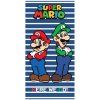 RUČNÍK OSUŠKA|SUPER MARIO  MARIO AND LUIGI|70 x 140 cm
