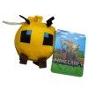 PŘÍVĚSEK NA BATOH 3D|MINECRAFT  BEE|VÝŠKA 9 cm