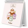 KALENDÁŘ 2027 STOLNÍ|KOMIKS  PUSHEEN (20 x 17 cm)
