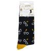 PONOŽKY PÁNSKÉ|HARRY POTTER  GLASSES|VELIKOST (EU 38-45)