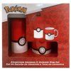 DÁRKOVÝ SET2 HRNEK|POKÉMON  HRNEK 320 ml+LÁHEV 500 ml|POKÉBALL