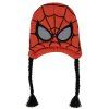 ČEPICE ZIMNÍ DĚTSKÁ|S COPÁNKY  MARVEL|SPIDER-MAN